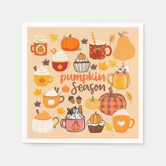 Gewürzpumpensaison Serviette (Vorderseite)