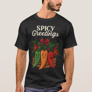 Gewürzte Grüße Süße Feiertags-Gewürz-Figuren T-Shirt