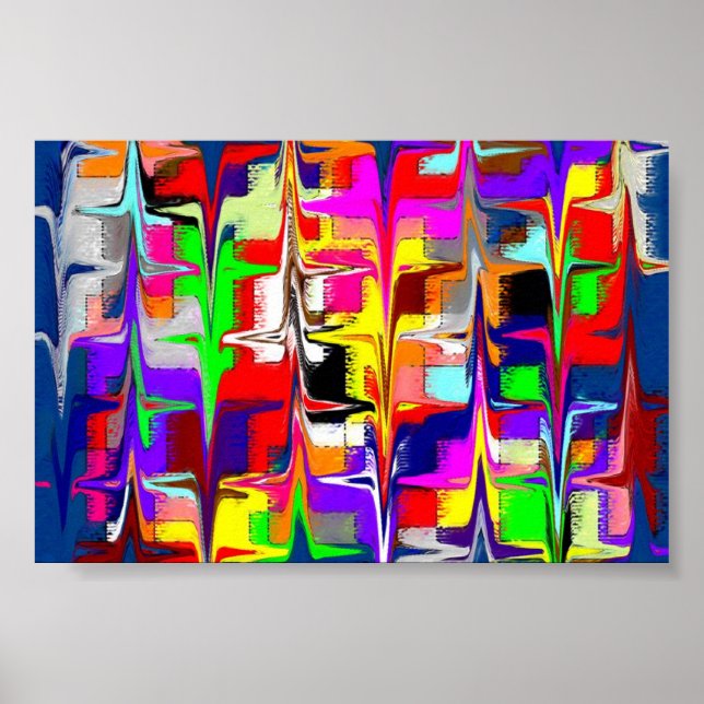 gezackt poster (Vorne)