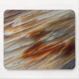 Gezacktes versteinertes Holz Mousepad