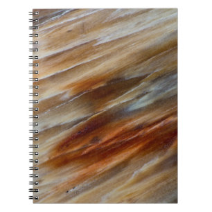 Gezacktes versteinertes Holz Notizblock