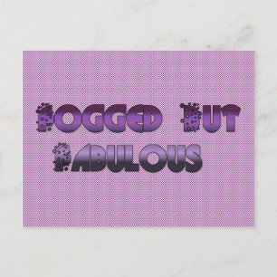 gezähmt, aber vornehm postkarte