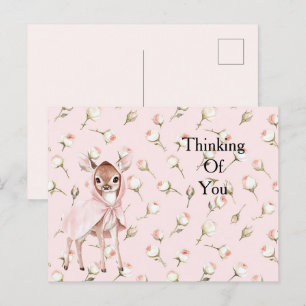 Gezauberte Rosen Blumenwild Postkarte