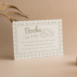 Gezeichnet Antrag auf ein neutrales Brot für Grüne Begleitkarte