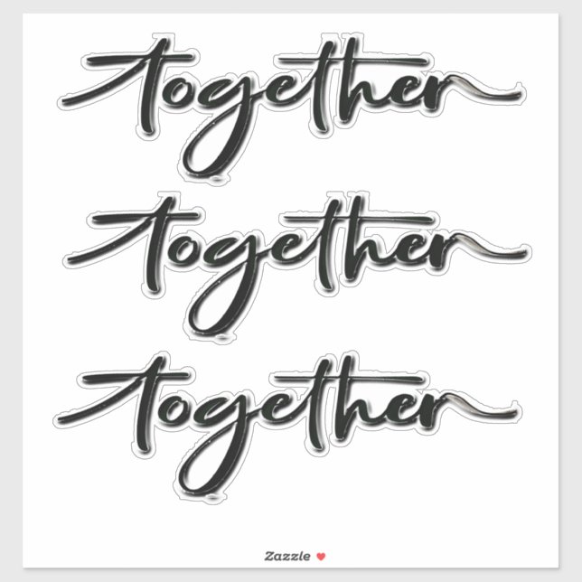 Gezeichnet Aufkleber (Blatt)