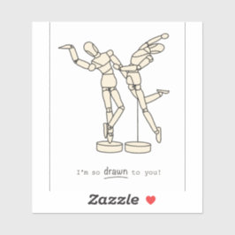 Gezeichnet Aufkleber