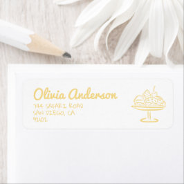 Gezeichnet Bun in der neutralen Babydusche des Ofe