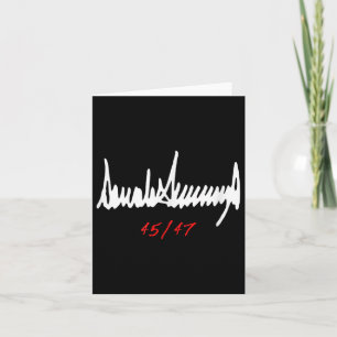 Gezeichnet Donald Trump 45_47 Karte