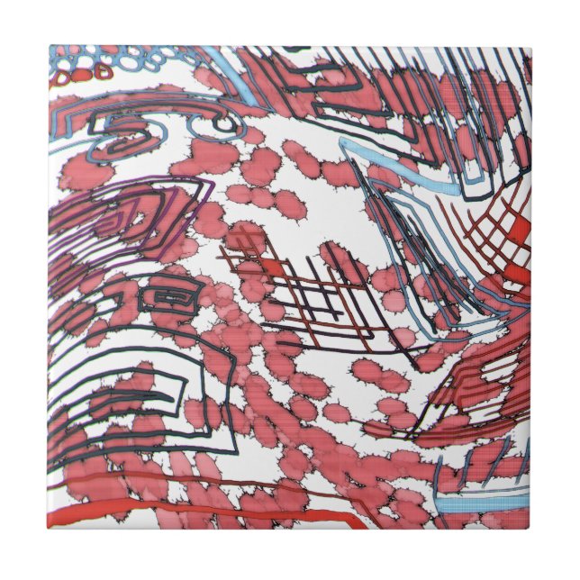 gezeichnet fliese (Vorderseite)