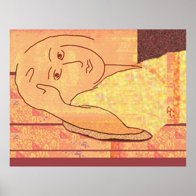 Gezeichnet für Matisse Poster (Vorne)