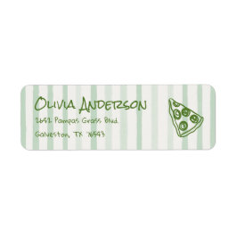 Gezeichnet Green Pizza Special Delivery Baby Dusch