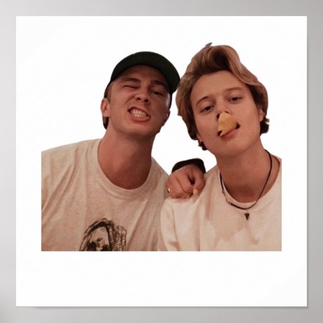 gezeichnet krass und roh Pankow Poster (Vorne)