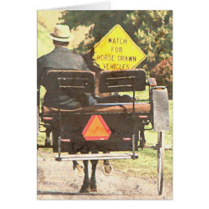 Gezeichnet Pferde, Pferde und Buggy Kalona