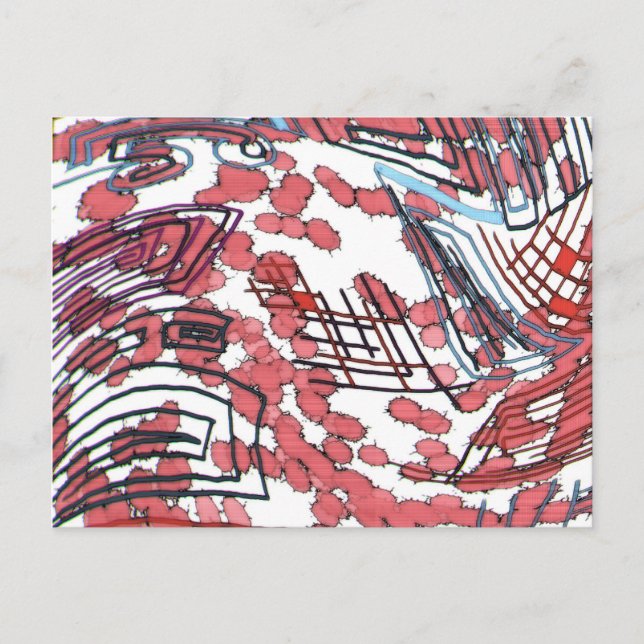 gezeichnet postkarte (Vorderseite)