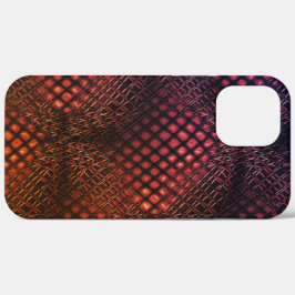 Gezeichnet Rotwein, der wie ein Jute-Netz aussieht Case-Mate iPhone Hülle
