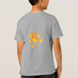Gezeichnet weißer Tiger T-Shirt