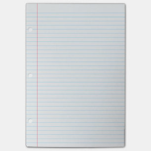 Gezeichnetes Papier Post-it Klebezettel