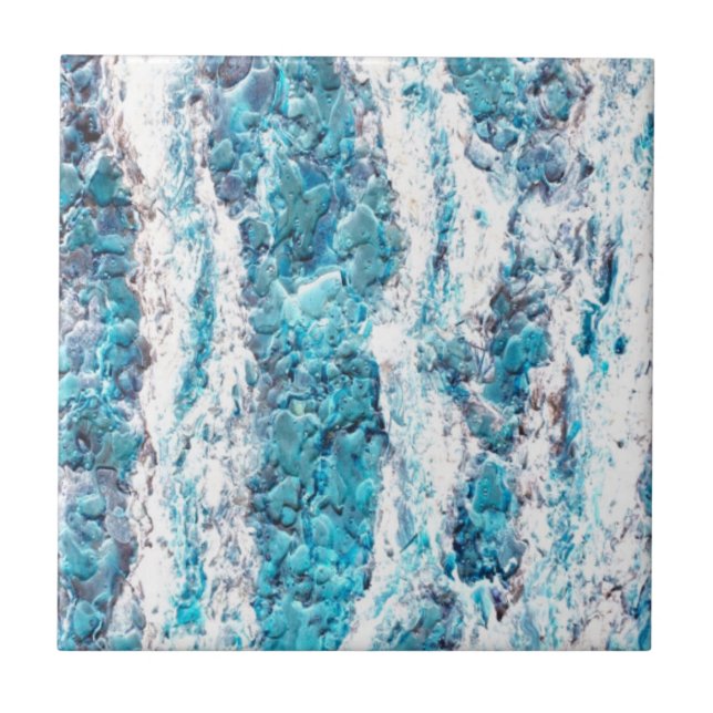 Gezeiten-Pool-Fliese Fliese (Vorderseite)