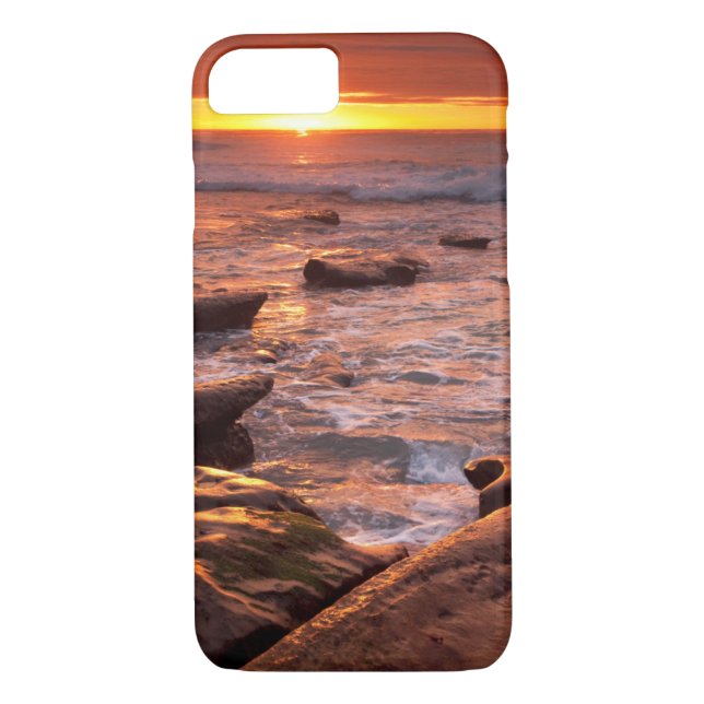 Gezeitenbecken bei Sonnenuntergang, Kalifornien Case-Mate iPhone Hülle (Rückseite)