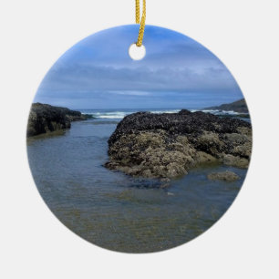 Gezeitenpools am Bob Creek, OR Keramik Ornament