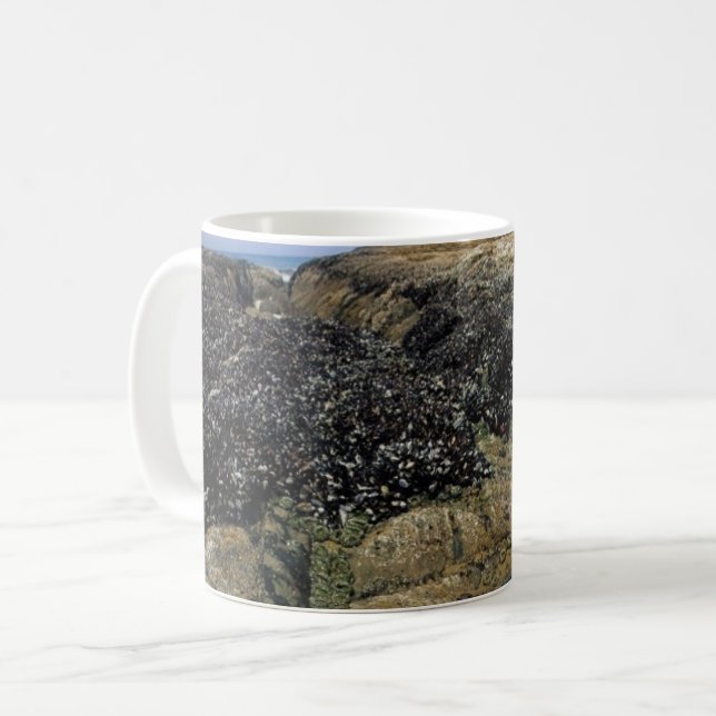 Gezeitenpools am Bob Creek, Oregon Kaffeetasse (Vorderseite Links)