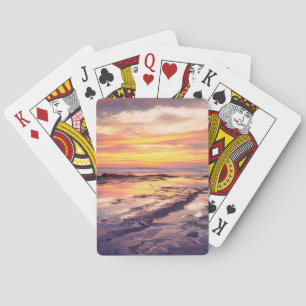 Gezeitentümpel an den Sunset Cliffs Spielkarten