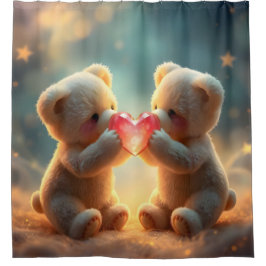 Gezellige metgezellen duschvorhang