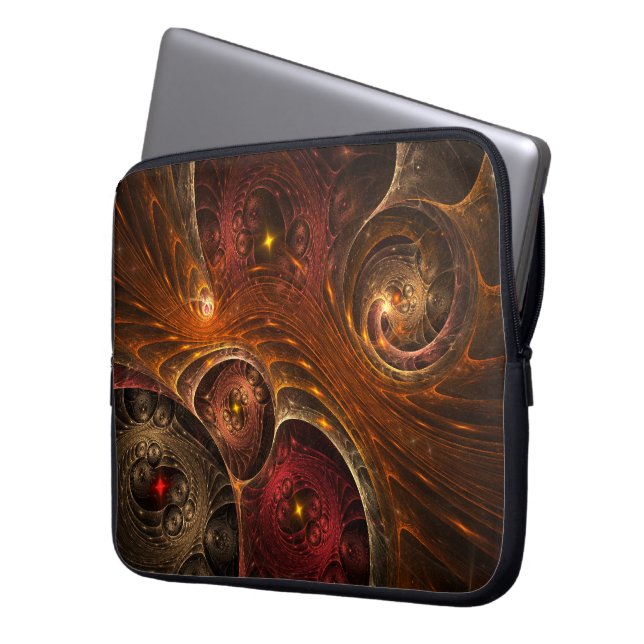 Gezielte Abmessungen Laptopschutzhülle (Vorderseite Links)