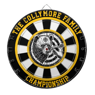 Gezielte Bärenhalterung Dartscheibe