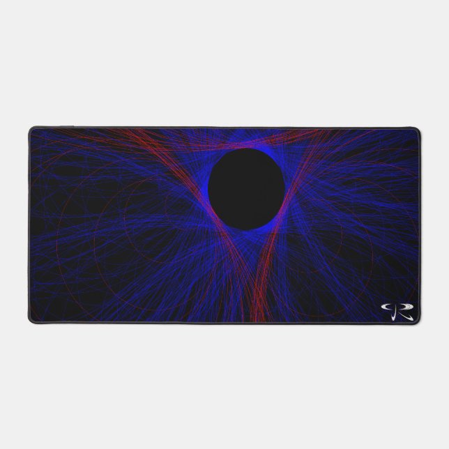 Gezielte Dreieck-Geometrische Maus-Pad-Mat Schreibtischunterlage (Vorderseite)