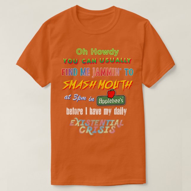 Gezieltes humorvolles Shirt 1 (Design vorne)