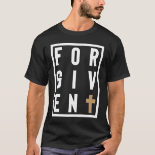 GEZOGEN Kreuz Jesus Gott Christlicher Glaube Wortk T-Shirt