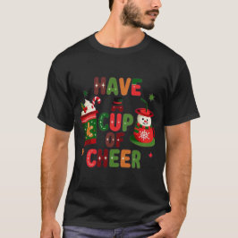 Gezuckerter Lebkuchenmann & Schneemann-Tasse Weihn T-Shirt