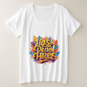Gezwitscher Große Größe T-Shirt