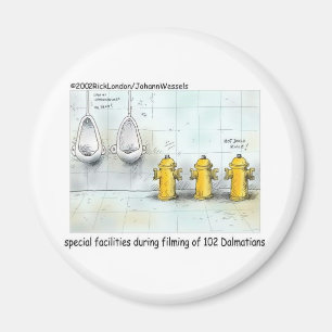 Gezwitscherte Hunde Bäder Gewitterte Geschenke & T Magnet