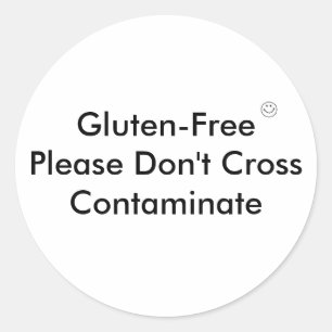 GF Kreuz verseuchen Runder Aufkleber