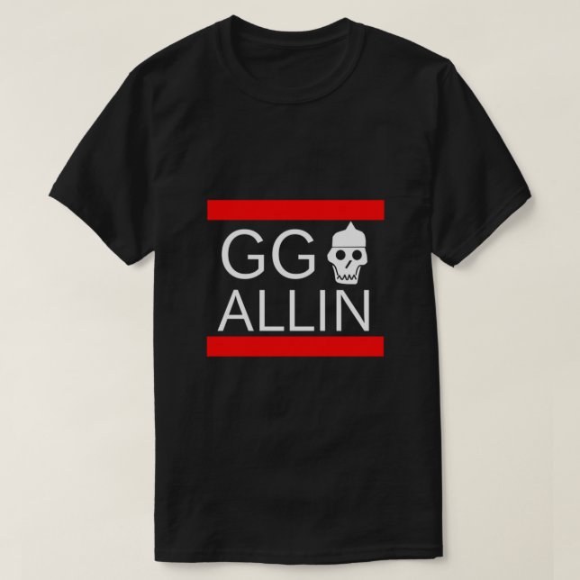 GG Allin Classic T-Shirt (Design vorne)
