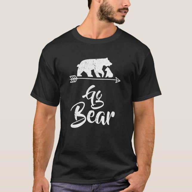 GG Bear Matching Family Weihnachtskostüm T-Shirt (Vorderseite)