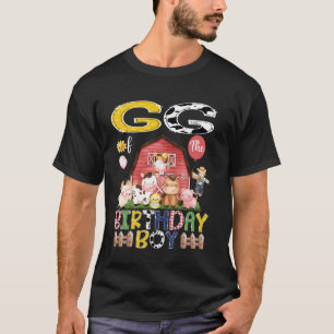 GG des Geburtstagsjungen 1. Geburtstag rote Kuhfar T-Shirt