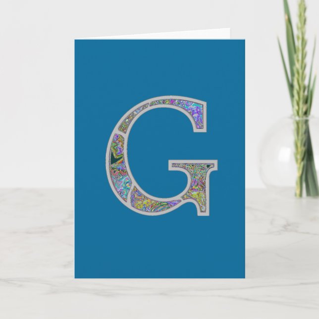 Gg Illuminated Monogram (Vorderseite)