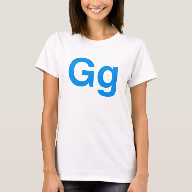 Gg T-Shirt (Vorderseite)
