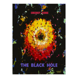 GGAST - Das Schwarze Loch - 20"x 26,67" Glänzendes Poster