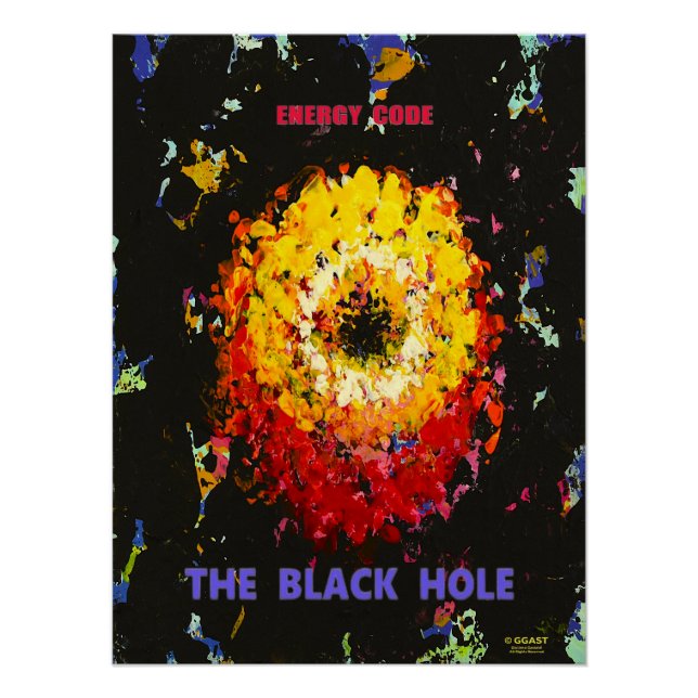 GGAST - The Black Hole - 20"x 26,67" Glossy Poster (Vorderseite)