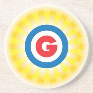 GGCS Sunburst Sandstone Untersetzer
