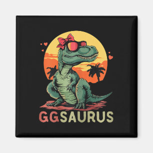 Ggsaurus Dino Dinosaur Gg-saurus T-rex Funny Trex Magnet