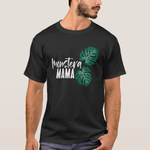 GGT Pflanze Lovers Monstera Mama Tropical Mexico H T-Shirt