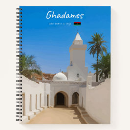 Ghadames, Libyen - Spirale der Weißen Moschee Notizbuch