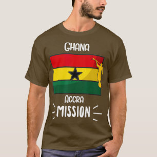 Ghana Accra Mormon LDS Mission Missionsgeschenk T-Shirt