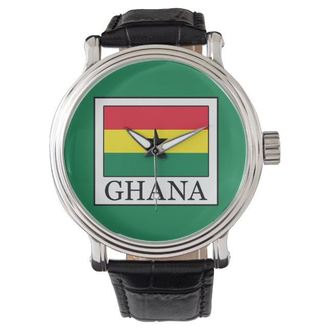 Ghana Armbanduhr (Vorderseite)