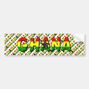 Ghana Autoaufkleber